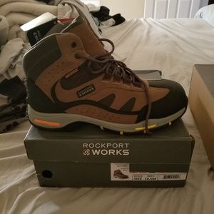 Rockport Steel Toe Work Boots